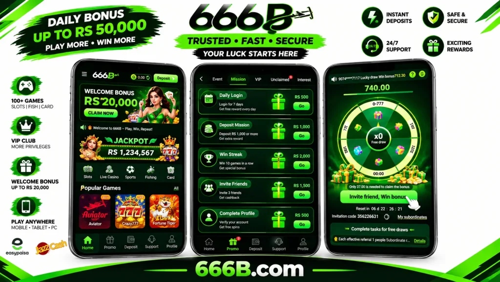 666B Game (Download Real Earning App) In Pakistan 7 666b game screen